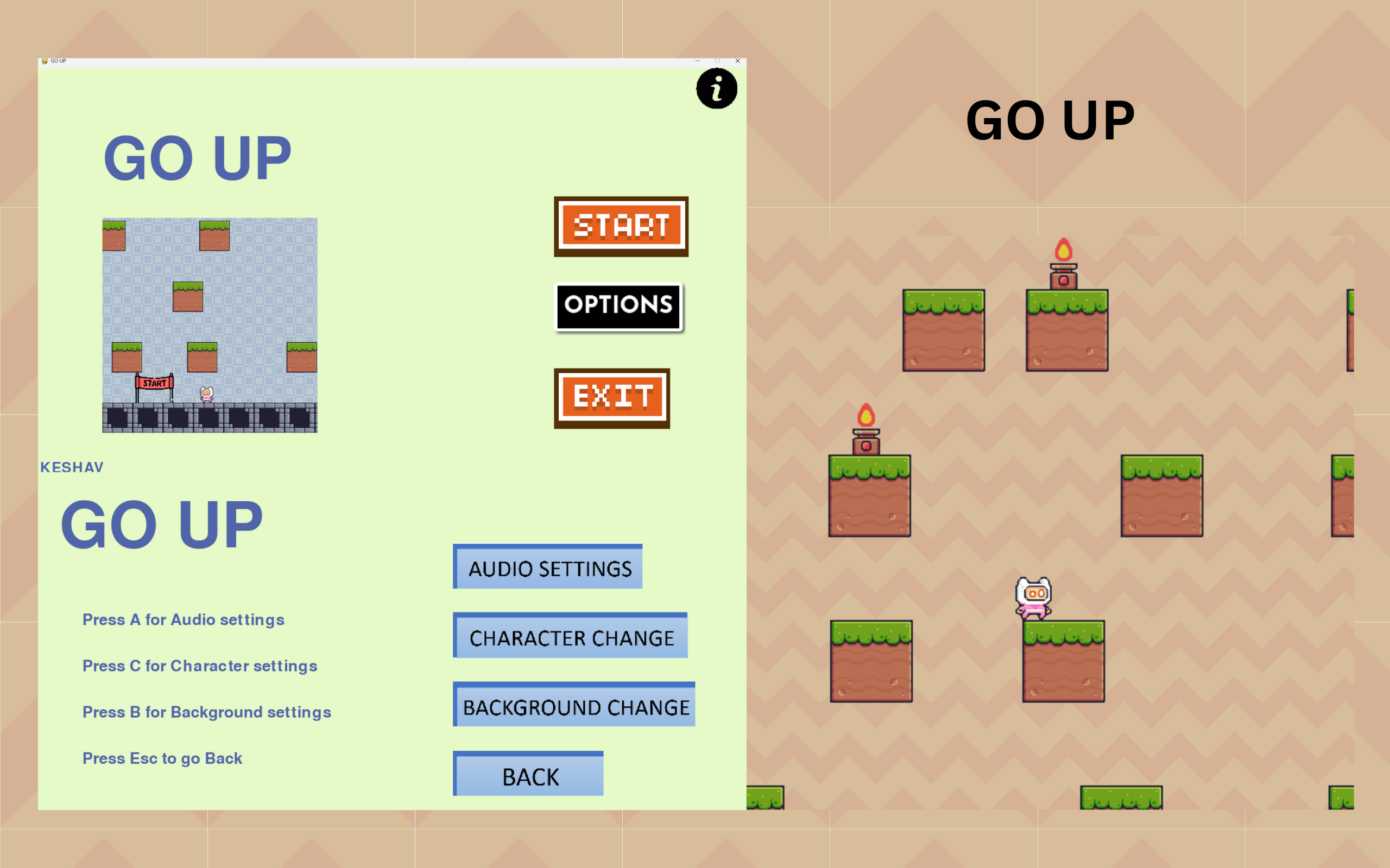 Go Up Game